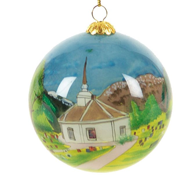 Main Image Glass bauble Geiranger church