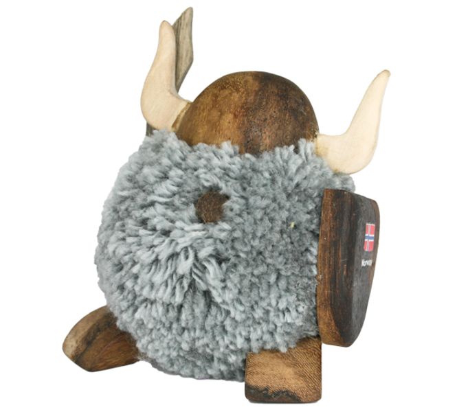Hovedbilde Pompom viking, grå