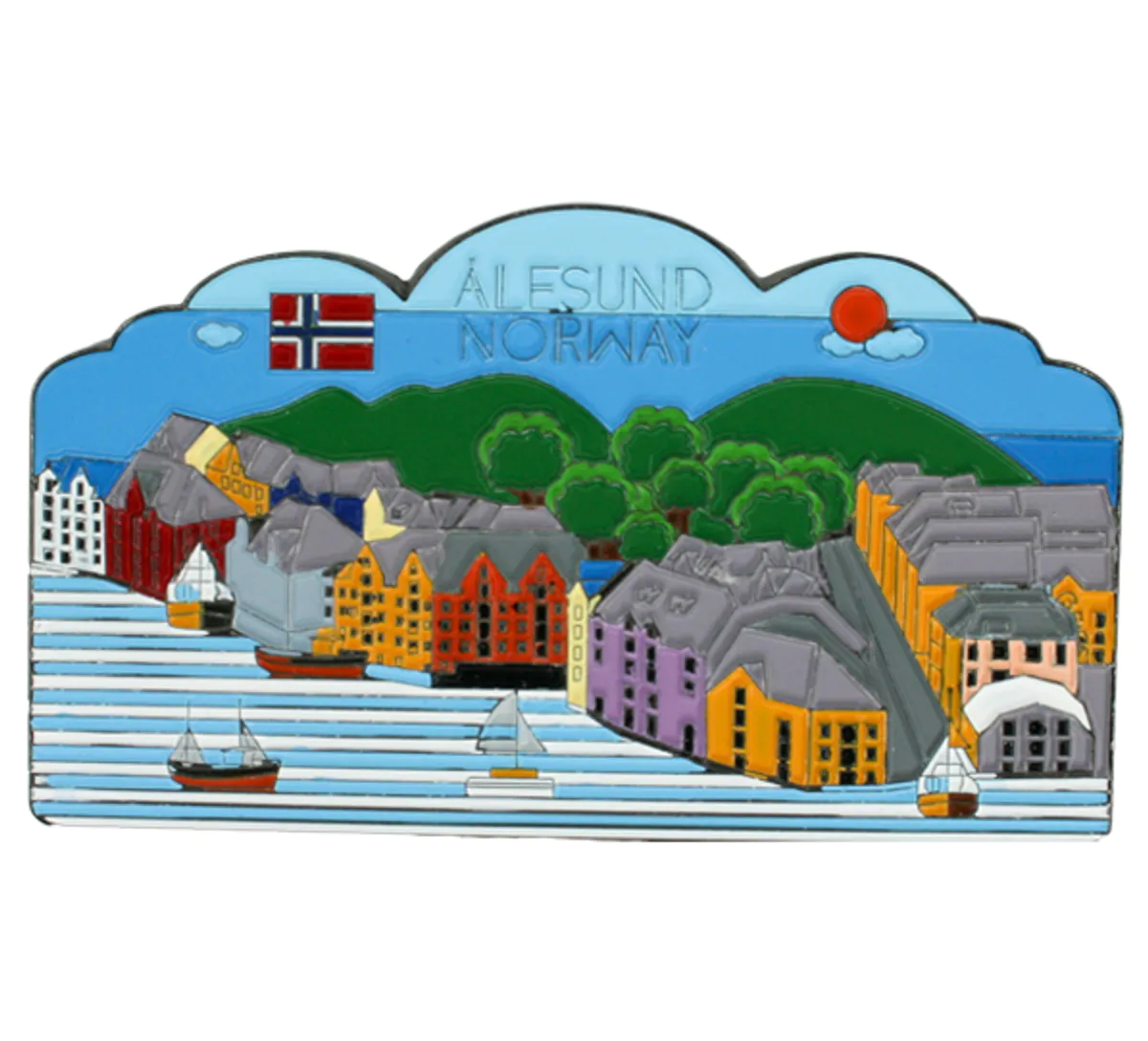 Magnet, city style Ålesund