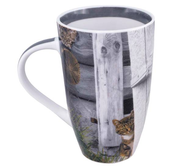 Hovedbilde Krus nr. 11 Katten titter frem, Pryd