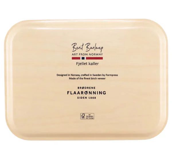 Hovedbilde Brett i bjørkelaminat, Utover, Fjellet kaller