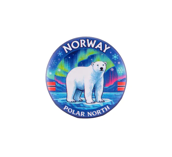 Hovedbilde Buttonmagnet, Polar North, 32mm