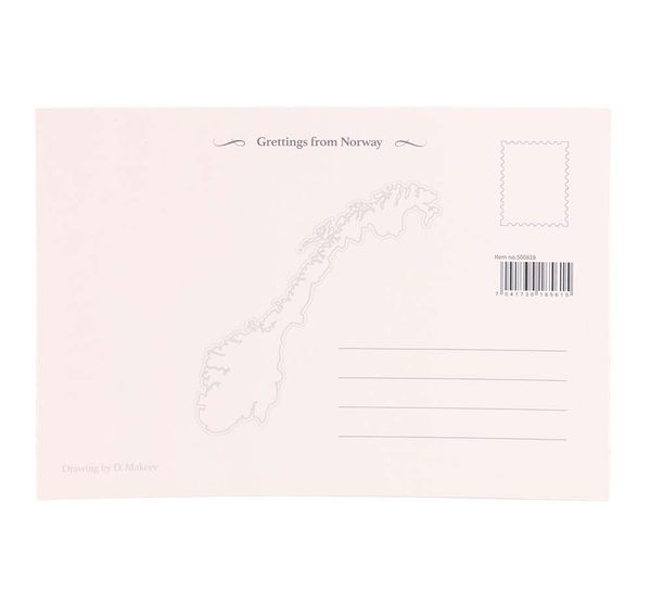 Hovedbilde Postkort, Tromsø, retro