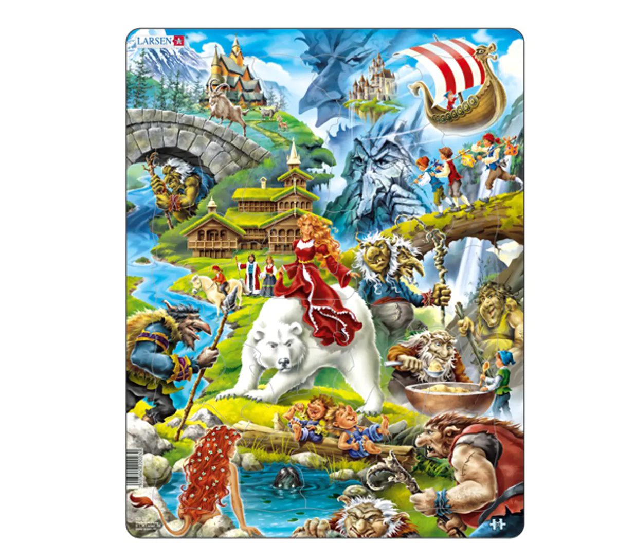 Puzzle, Fairytale - 30 pieces