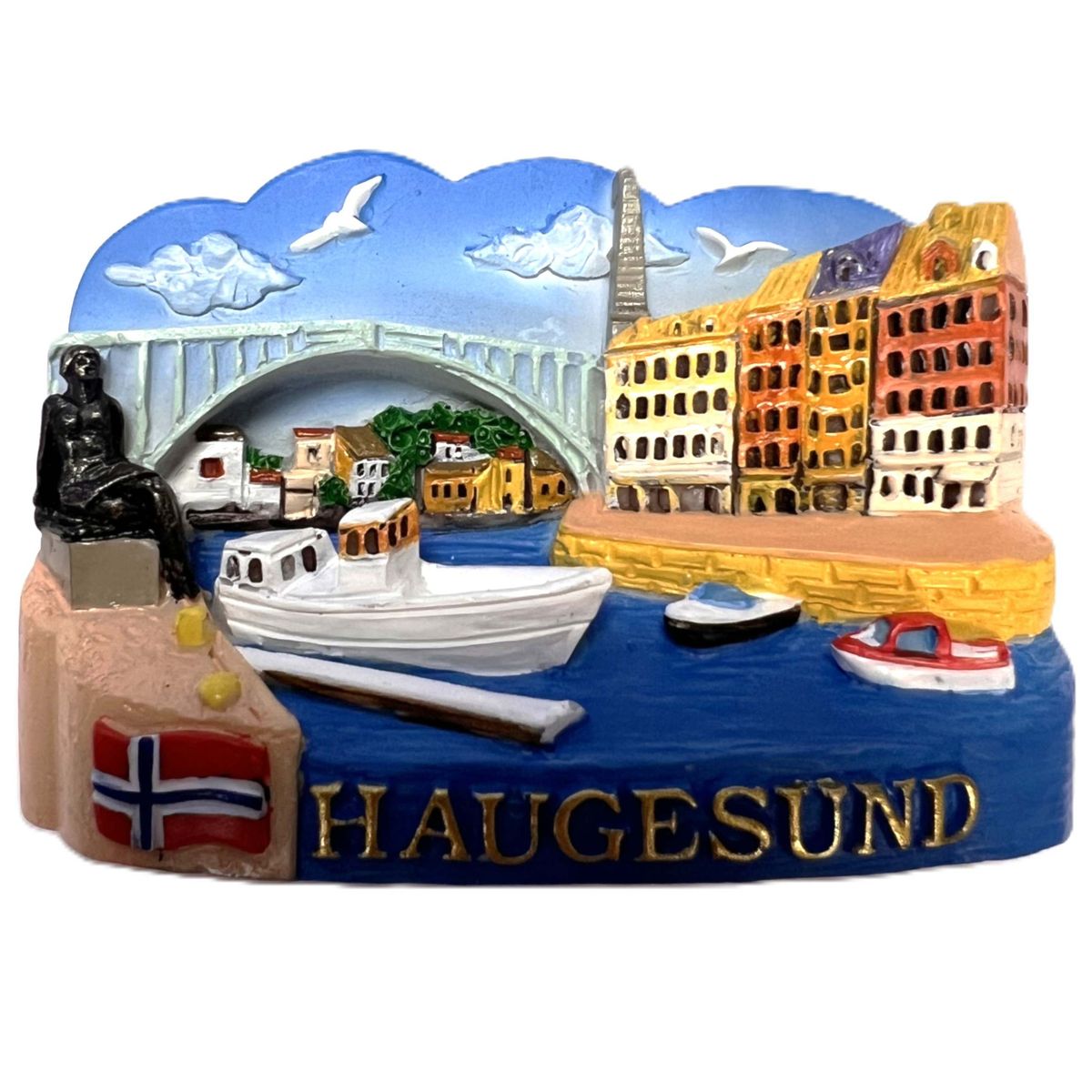 Magnet/figur, Haugesund