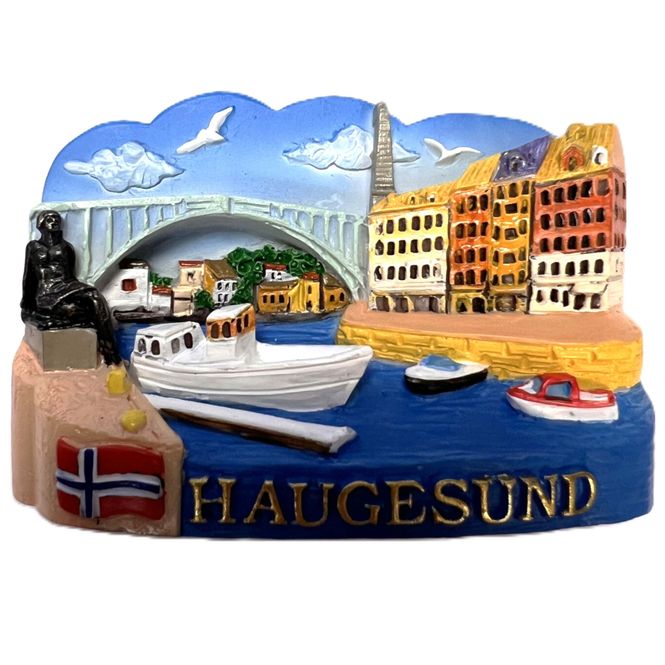 Hovedbilde Magnet/figur, Haugesund