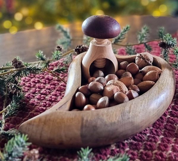 Hovedbilde Antikk hjertefat, lite, F-design