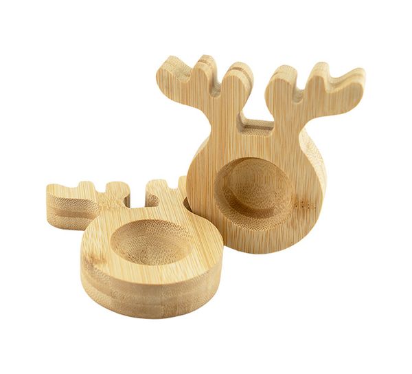 Main Image Egg glass, antler decoration, s/2