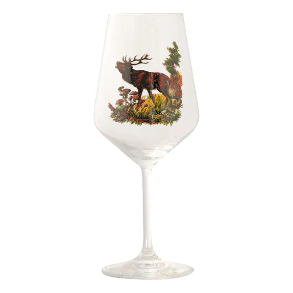 Main Image Vinglass, hjort, tulipan fasong