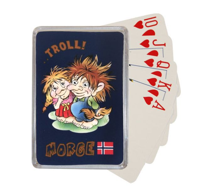 Hovedbilde Kortstokk, med to troll