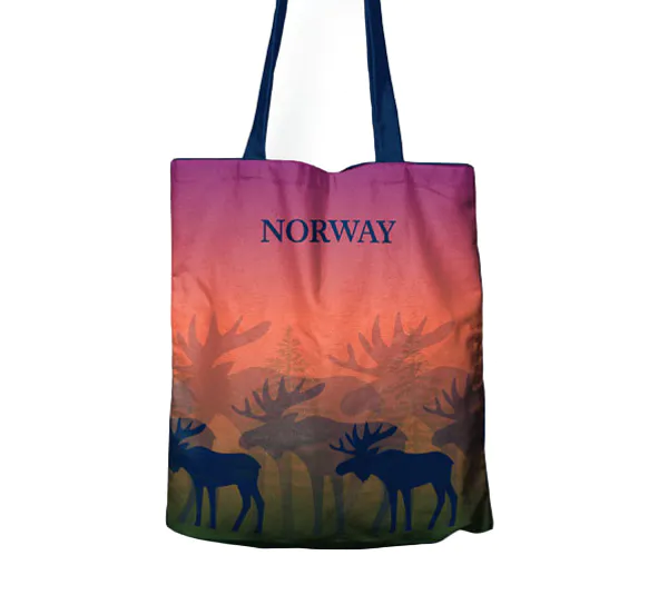 Hovedbilde Handlenett, Elg i skogen