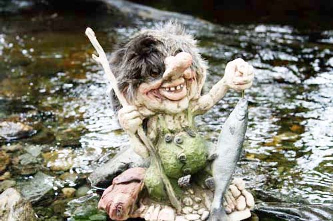 Hovedbilde Fisketroll  (Troll nr. 284)