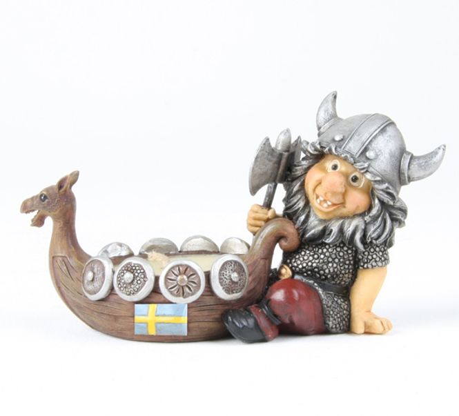 Main Image Viking telysholder Svenskt flagg
