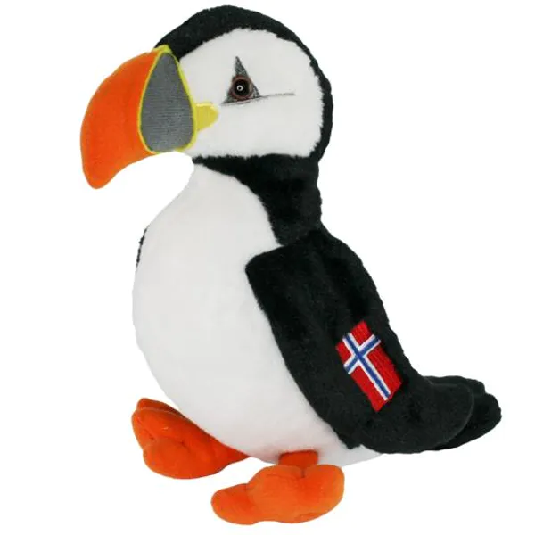 Main Image Lundefugl m.brodert flagg