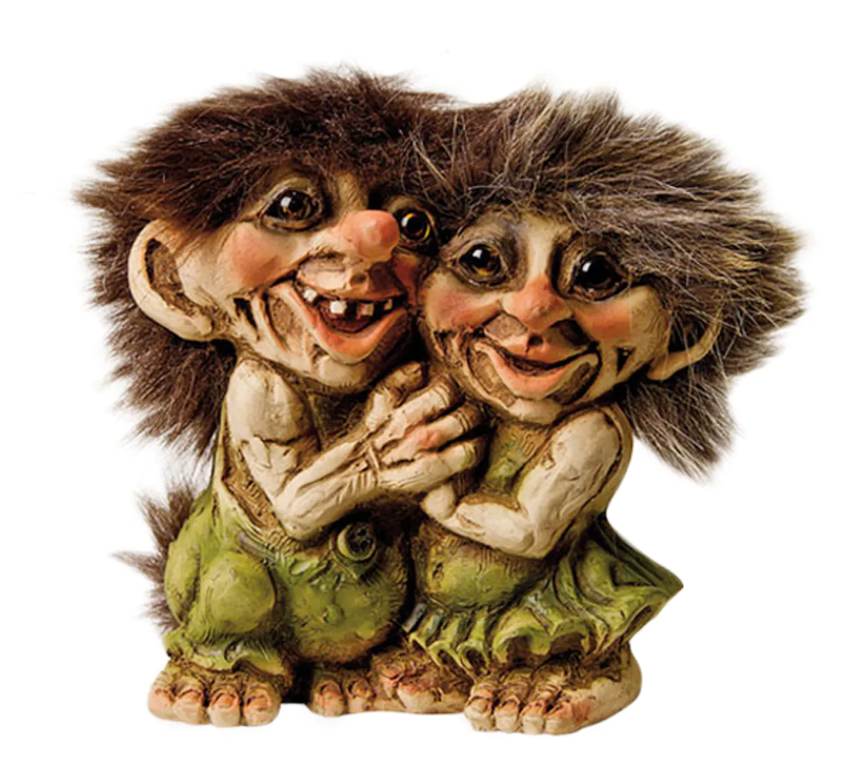 Trollpar som holder hender (Troll nr. 055)