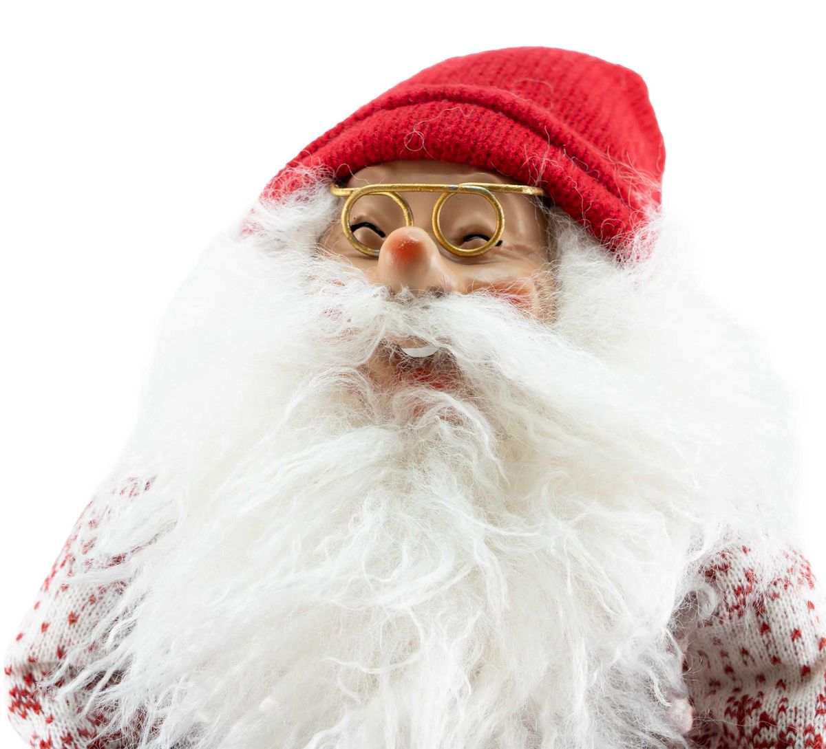 Santa Claus, sitting