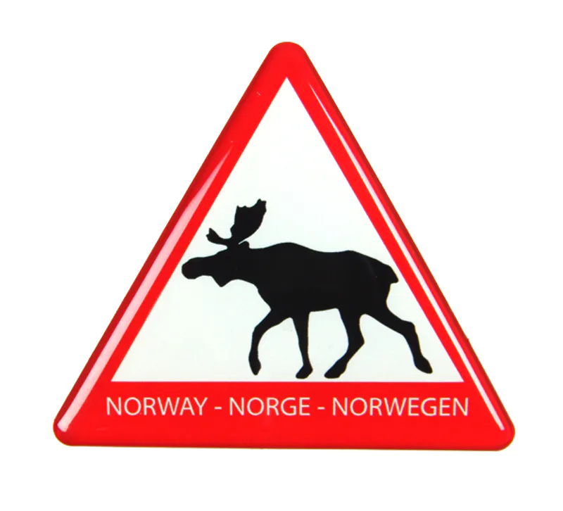 Magnet, elgskilt