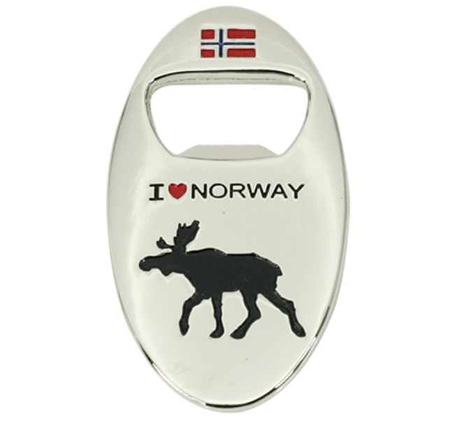 Hovedbilde Magnet flaskeåpner, Elg