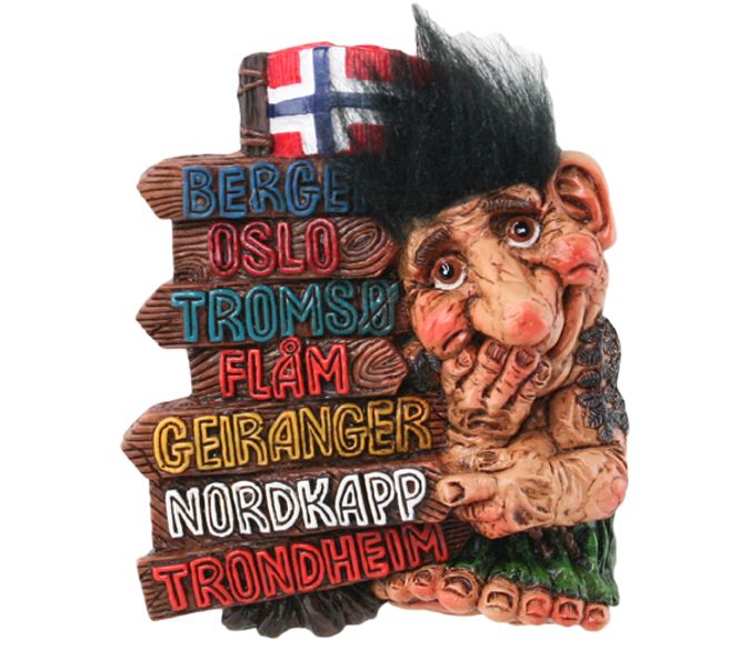 Hovedbilde Magnet, Troll med stedsnavn
