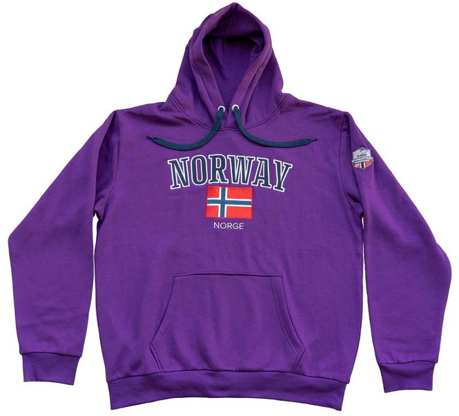 Hovedbilde Hettegenser, Norway, lilla