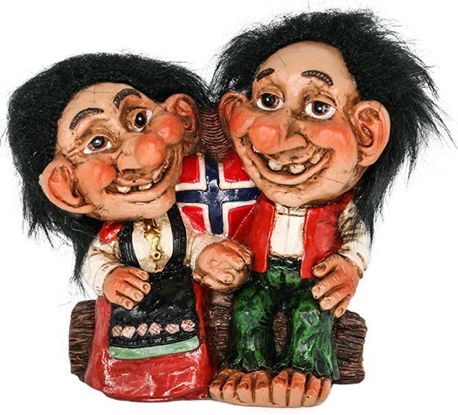 Main Image Figur, Troll i nasjonaldrakt