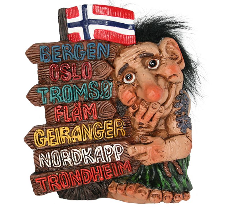 Figurine, Troll with place names