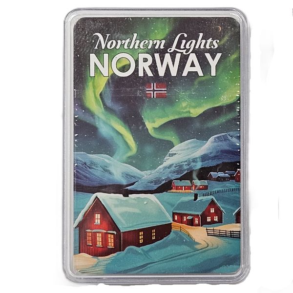 Hovedbilde Kortstokk, Northern Lights, retro