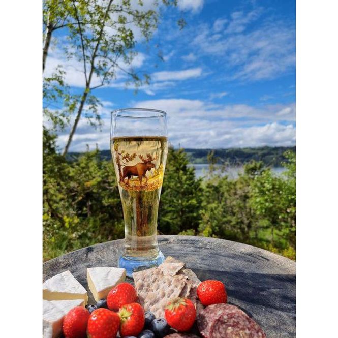 Main Image Beer glass, moose
