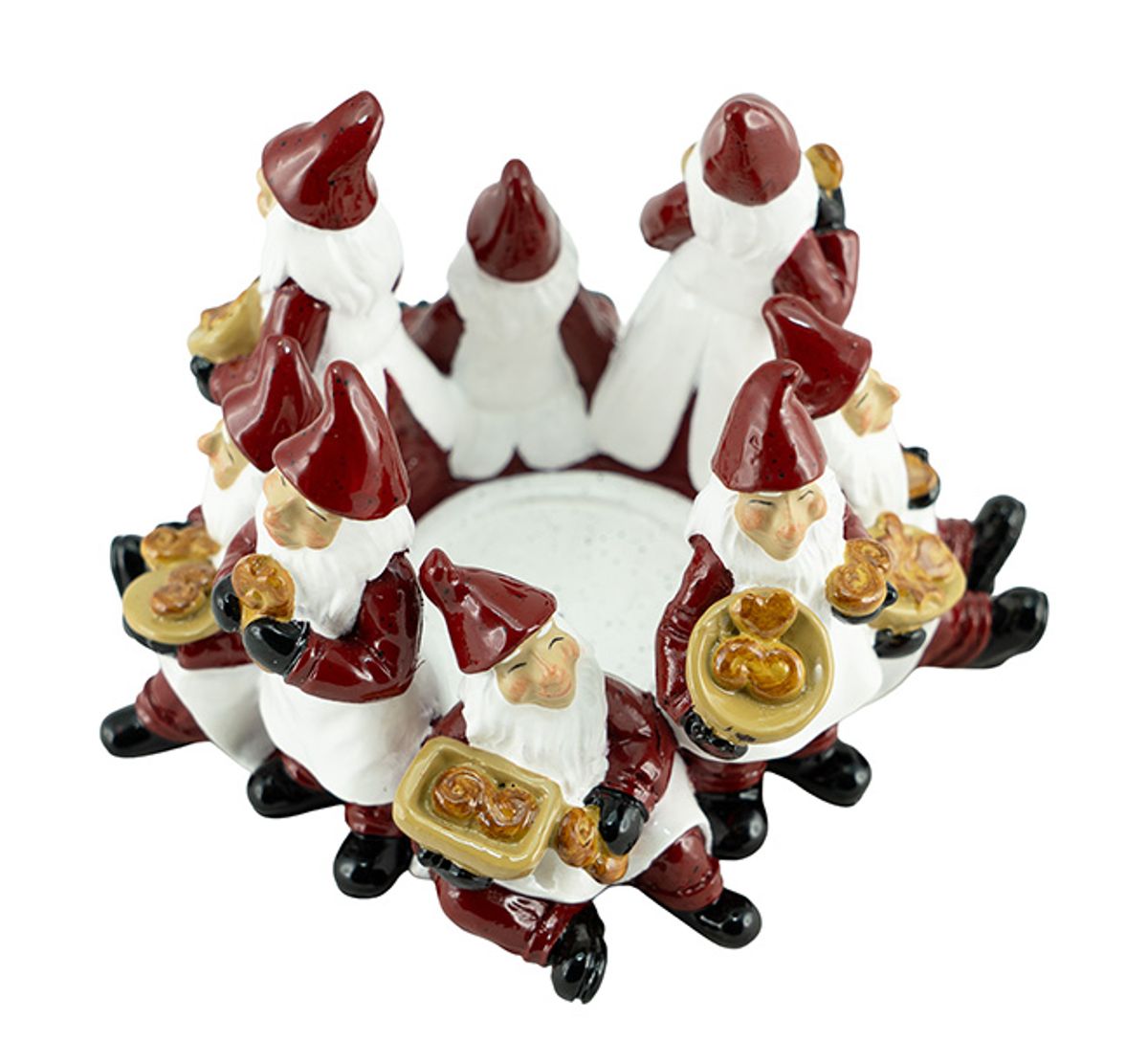 Baking santas in a ring, D. 12 cm, Harvesttime