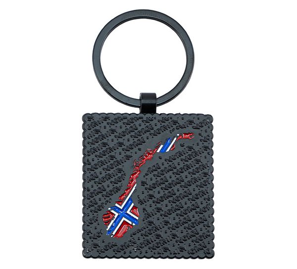 Hovedbilde Nøkkelring, Viking, sort ramme