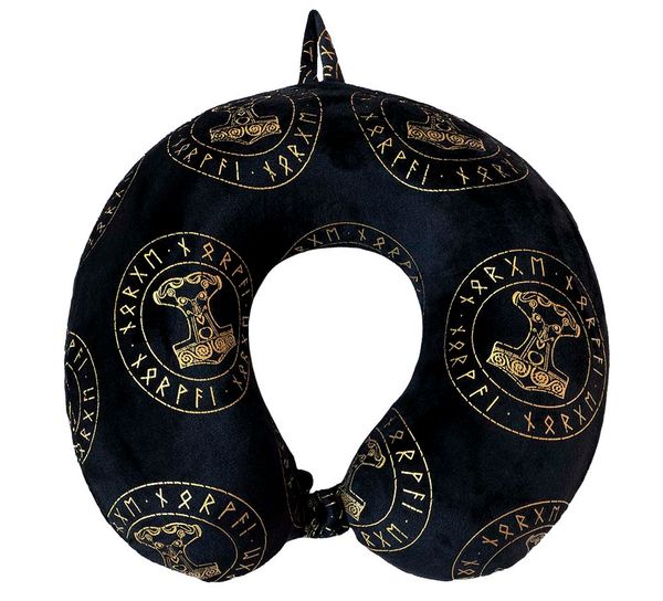 Main Image Neck pillow, Thor's hammer, memory foam