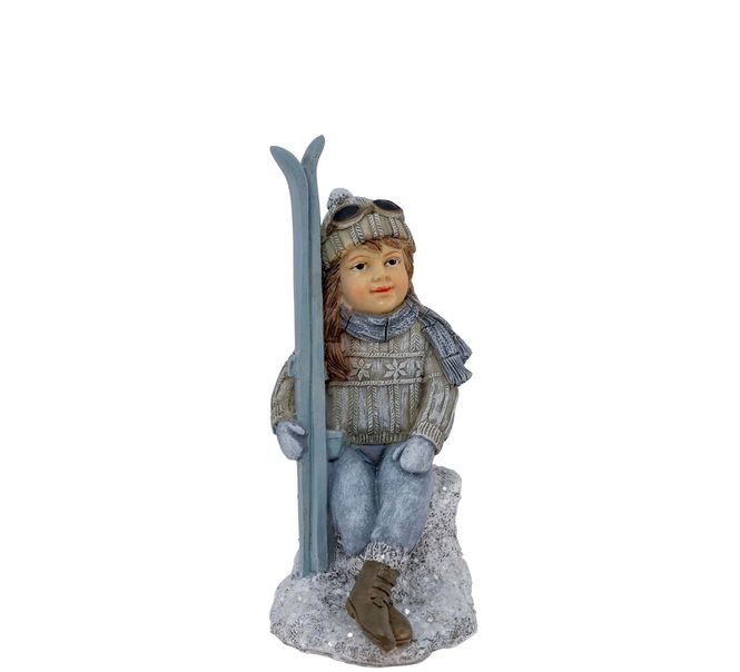 Main Image Girl with skis
