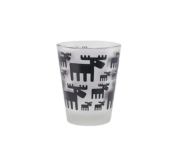 Hovedbilde Snapsglass med elgdesign