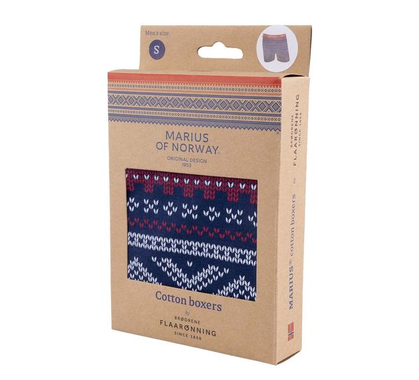 Main Image Boxers, MARIUS® pattern, blue