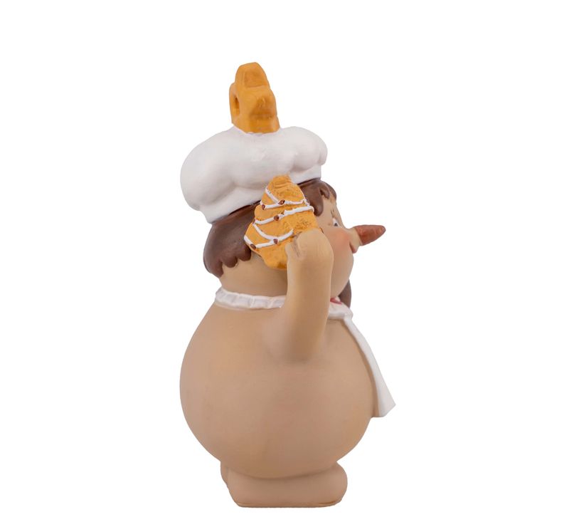 Pepperkakefigur med kringle, liten