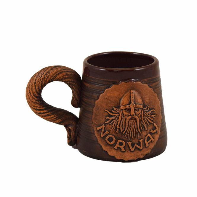 Hovedbilde Krus 0,2L, håndlaget keramikk, Viking