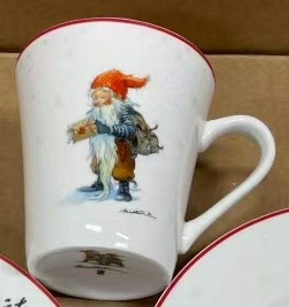 Main Image Mug, Santa with Christmas mail 'Midthun' no. 14