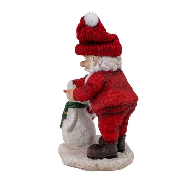 Main Image Santa, kid and snowman
