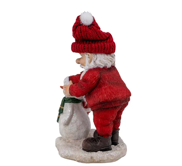 Main Image Santa, kid and snowman