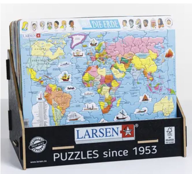 Hovedbilde Display for Larsen puslespill
