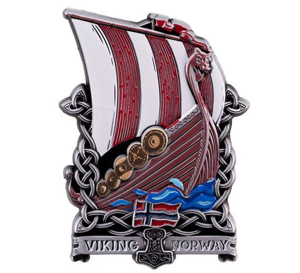 Main Image Metal magnet, Vikingship