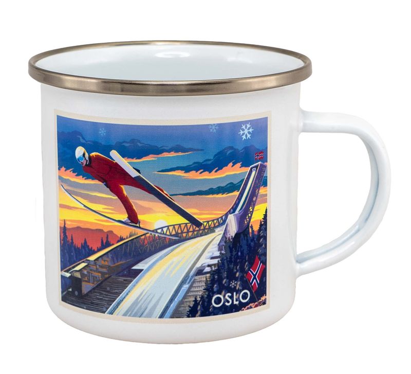 Emaljekopp, Holmenkollen