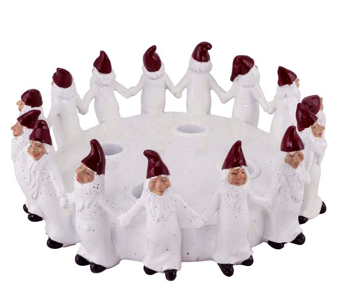 Main Image Advent candle stick, white, Harvesttime