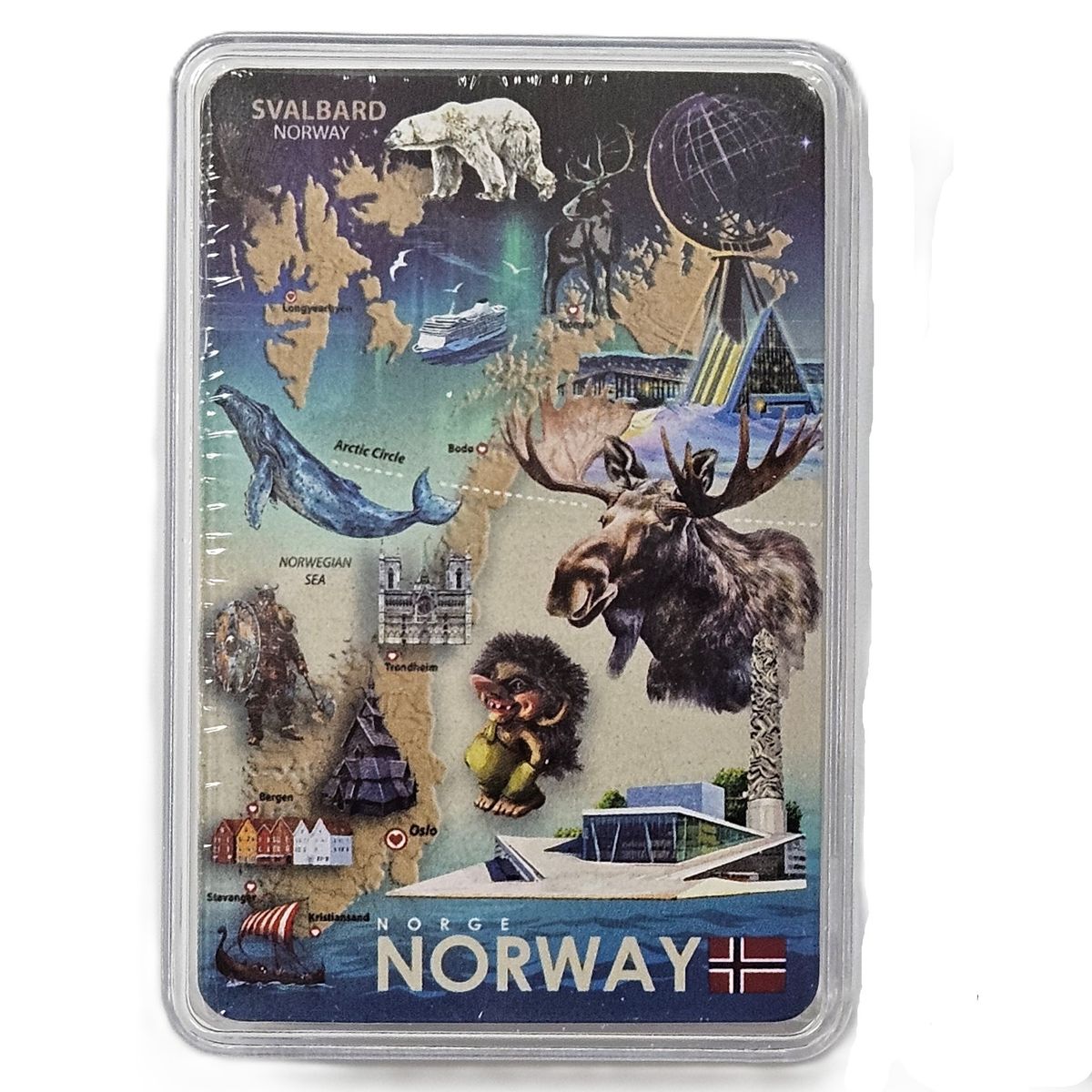 Kortstokk, Norway, retro