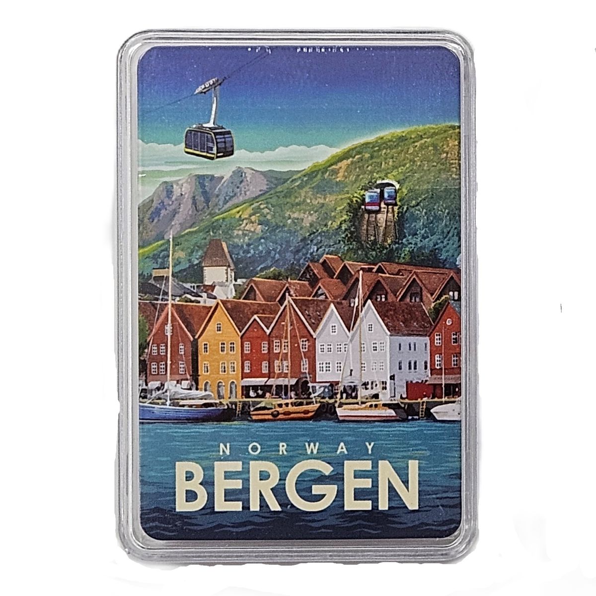 Kortstokk, Bergen, retro