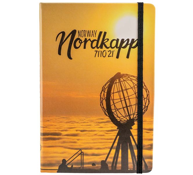 Hovedbilde Notatbok A5, Nordkapp