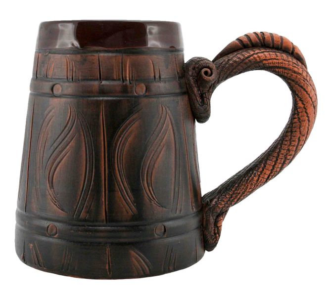 Hovedbilde Krus 1,2L, håndlaget keramikk, Viking