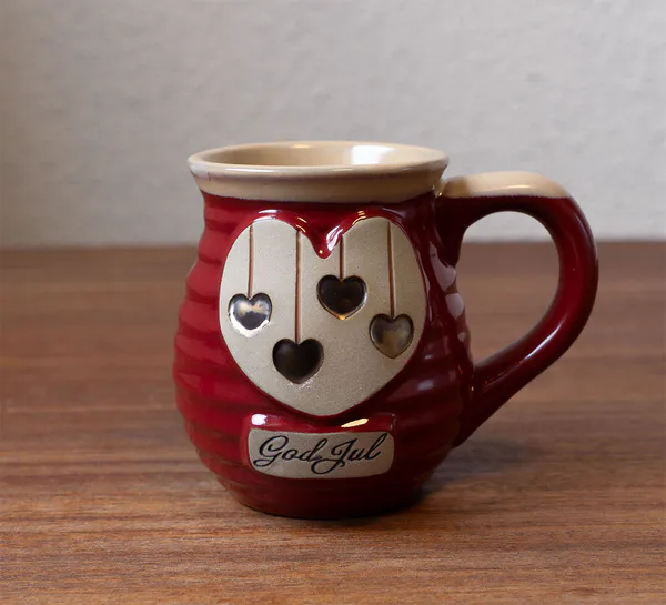 Hovedbilde God jul koppen, hjerter