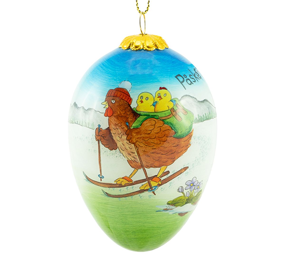 Påskeegg, håndmalt, Påsken 2027