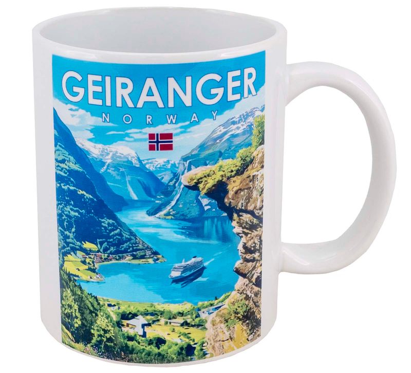Krus, Geiranger, retro